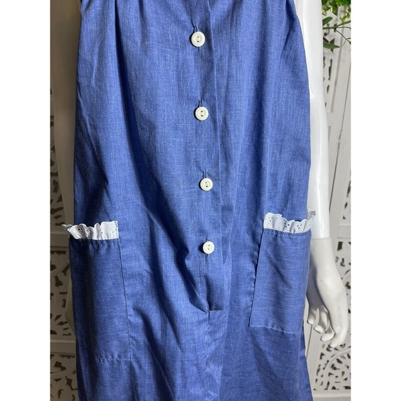 Vintage BECO Originals Women’s Prairie Midi House Dress Size Small USA - Picture 5 of 10